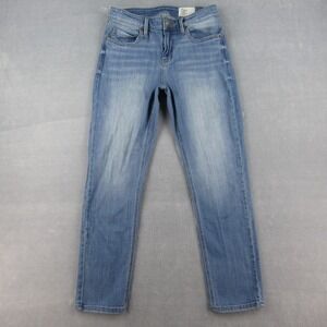 Cosmic Blue Love C130TNL Womens Light Wash Slim Leg Jeans Size 28